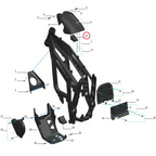 Goma superior del soporte de batería Talaria Sting R