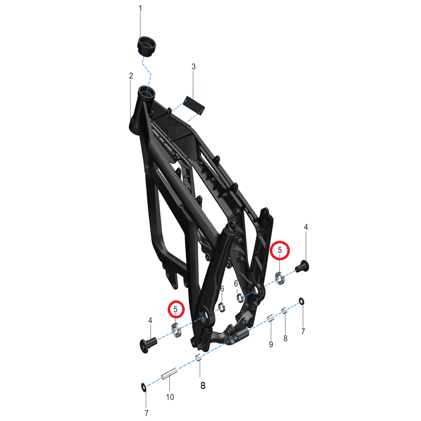 Rodamiento 6904RS Talaria Sting R / Sting Pro