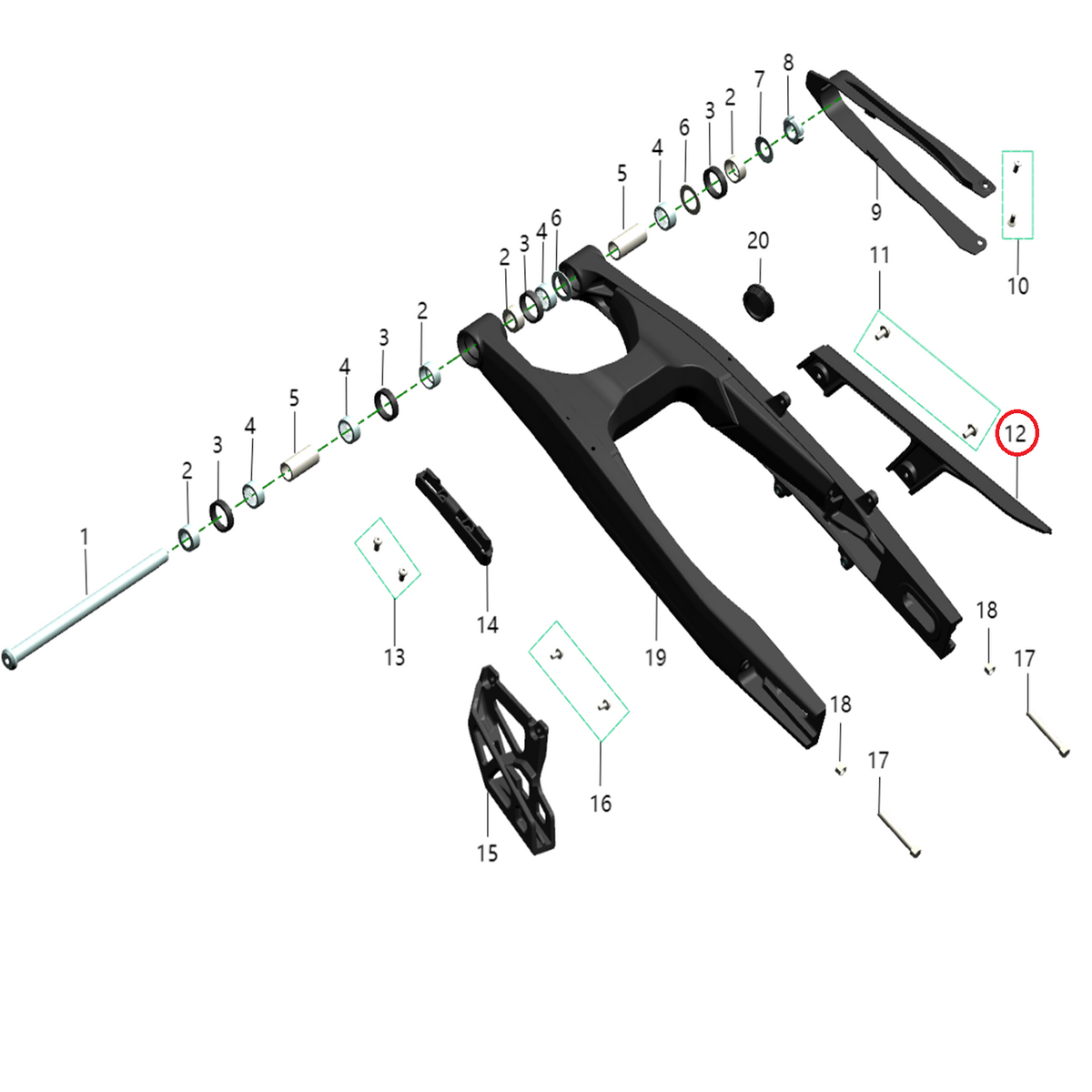Protector de cadena / Chain guard