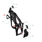 Guardabarro delantero original Talaria Komodo / Front Fender