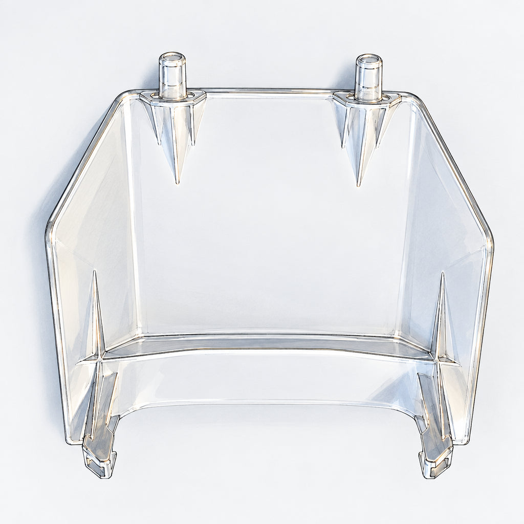 Cubierta frontal / Front Guard Plate Gowow ORI