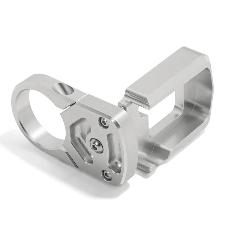 Soporte de reubicación central (Relocation Bracket) Sur-Ron Light Bee – Plata