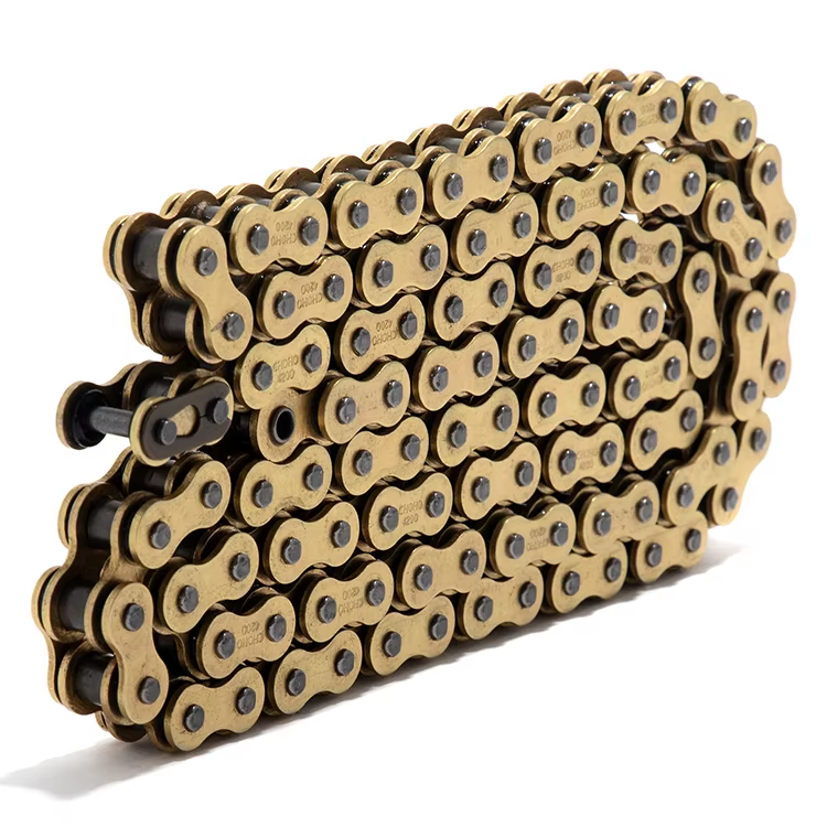 Cadena 420 con retenes tipo O-ring, 120 eslabones