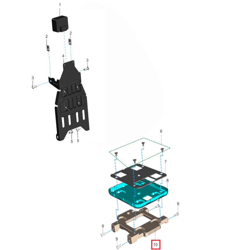 Soporte de batería Talaria Sting