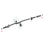 Tapón extremo del manillar  φ25.7×30